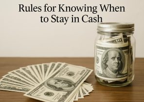 Rules for knowing when to stay in cash