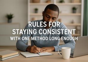 Rules for staying consistent with one method long enough